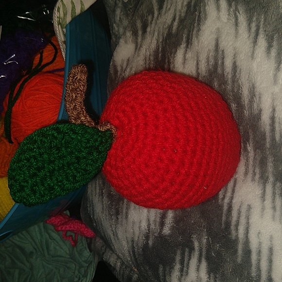 Handcrafted Three Crochet Fruits - Picture 5 of 7